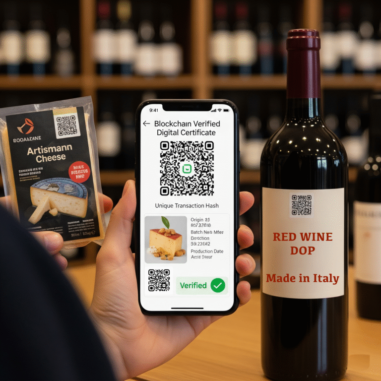 È possibile trasformare la blockchain da semplice “registro notarile” a strumento solido di certificazione digitale per contrastare fake news, contraffazione e falsificazioni nel settore dei prodotti DOP?